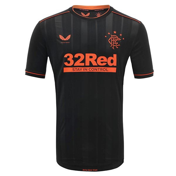 Tailandia Camiseta Rangers Tercera Equipación 2020-2021 Negro